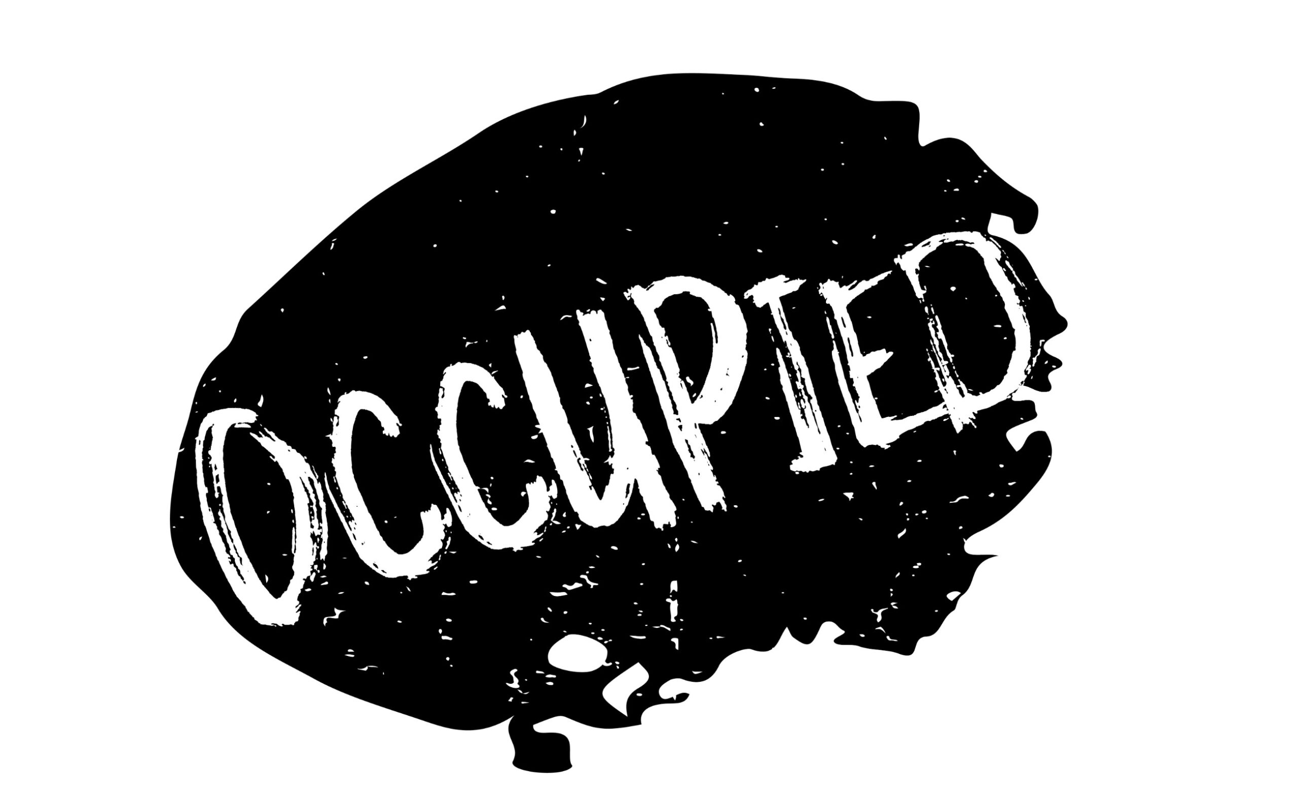 Occupied-123 Occupied sign